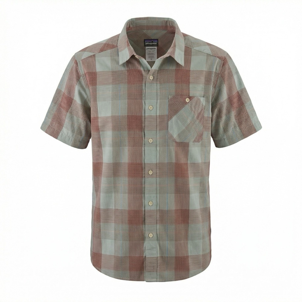 Patagonia Organic Cotton Short Sleeve Button Up Shirt‎ Mens Medium